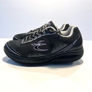 Gdefy Gravity Defeyer Mighty Walk Shoes Sneakers Women’s Size 9 Black Purple
